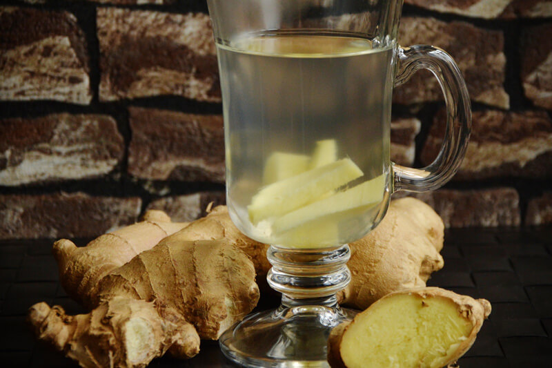 Entgiften mit Ingwer Gurken Zitronen Saft